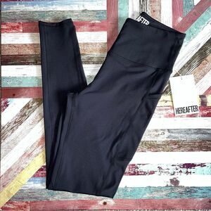 Hereafter NWT Earth Pocket Leggings Black Activated Carbon Inside Pocket SZ LGE